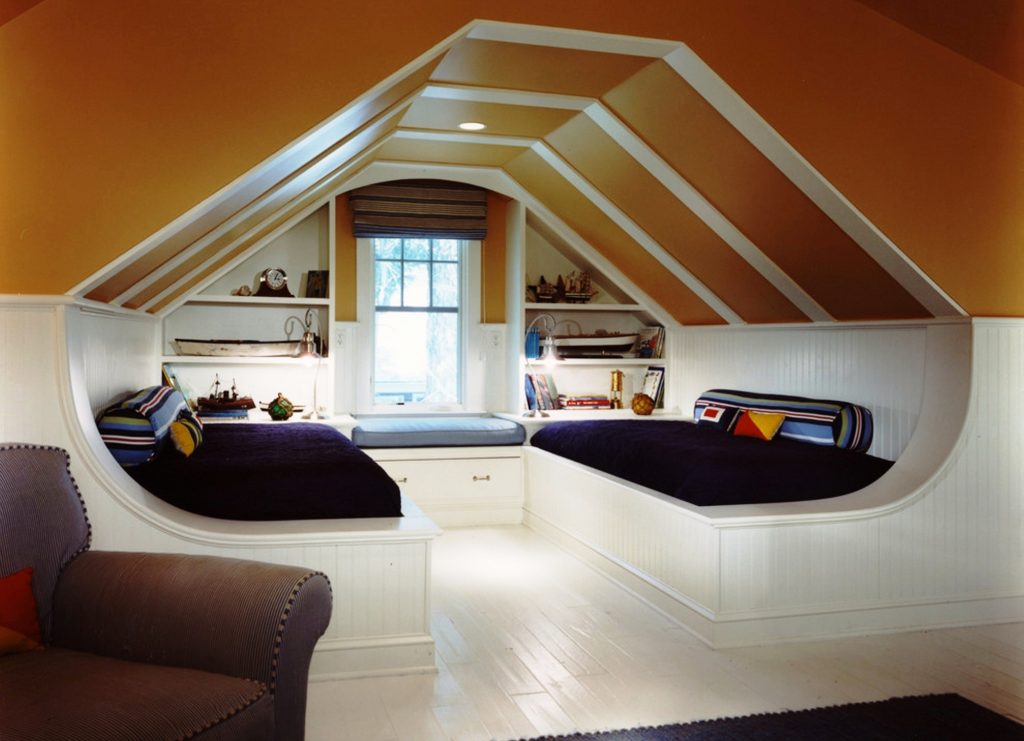 Simple Attic Bedroom Conversion Design Ideas 